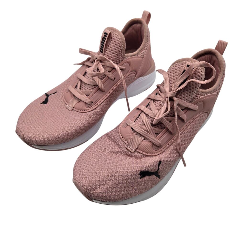 Puma Women's sz 8 Softride Ruby Luxe Sneakers shoes pink lace up